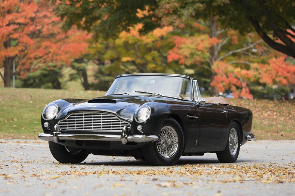 1965 Aston Martin DB5 Convertible Sold for $2 Million USD 1