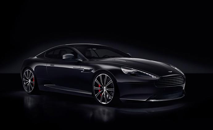 Aston Martin Unveils DB9 Carbon Black and White Edition 1