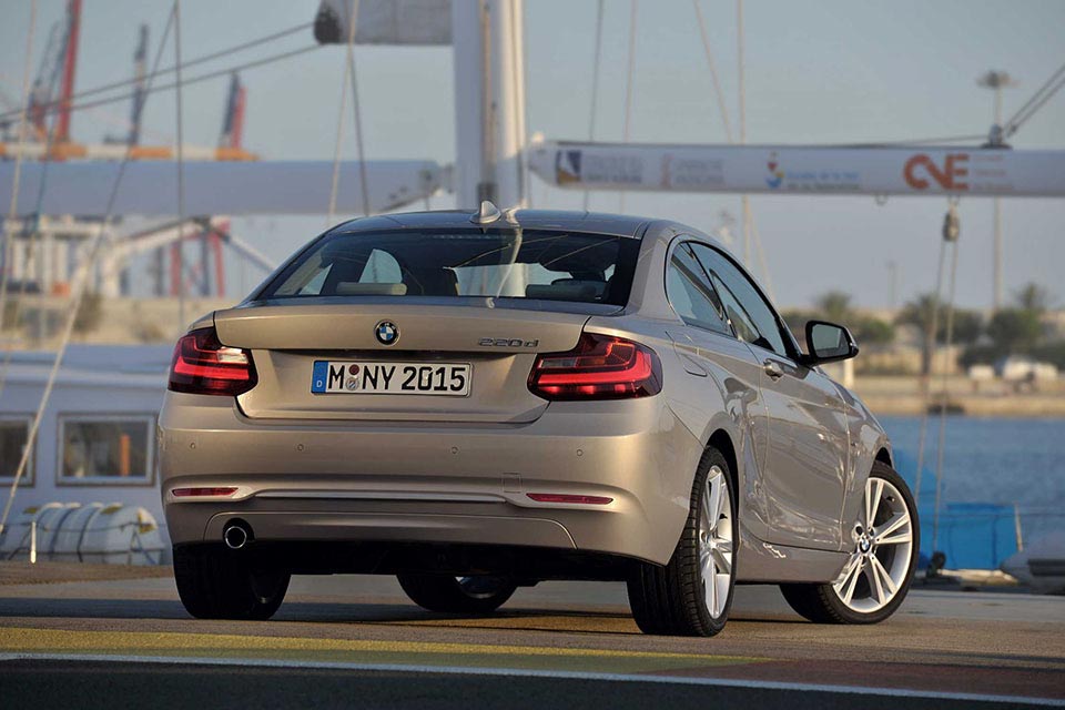 This is the New BMW 2 Series Coupe 5