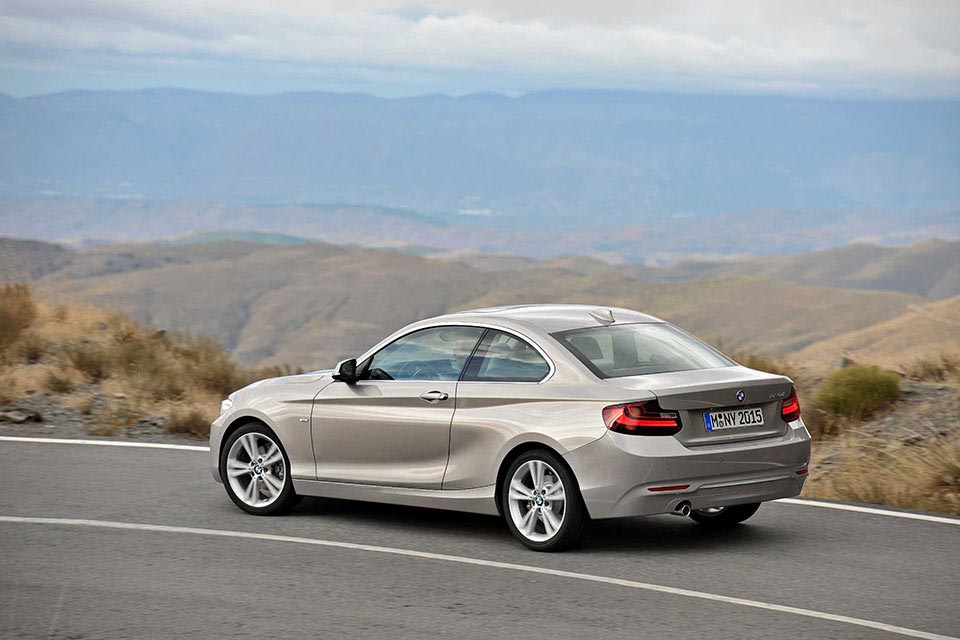 This is the New BMW 2 Series Coupe 1