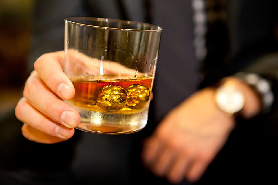 Balls Of Steel: 18K Gold Whiskey Balls 1