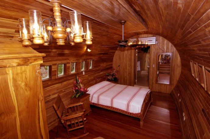 Boeing 727 in ein Luxushotel verwandelt 3