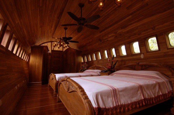 Boeing 727 in ein Luxushotel verwandelt 5