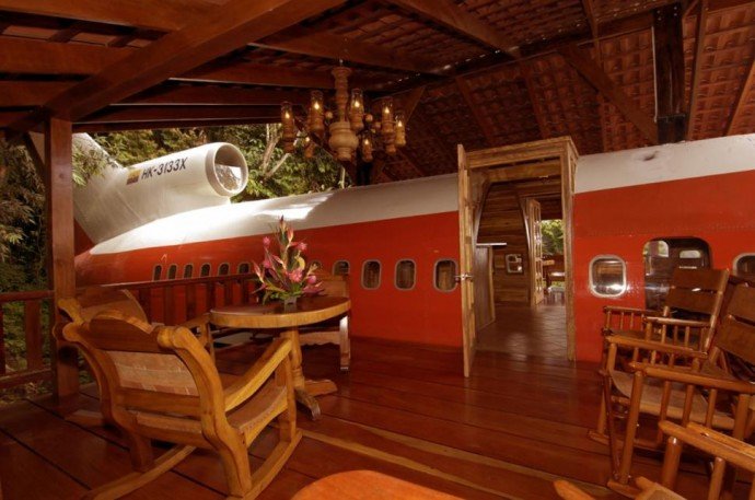 Boeing 727 in ein Luxushotel verwandelt 6