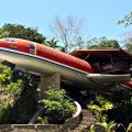 Boeing 727 in ein Luxushotel verwandelt