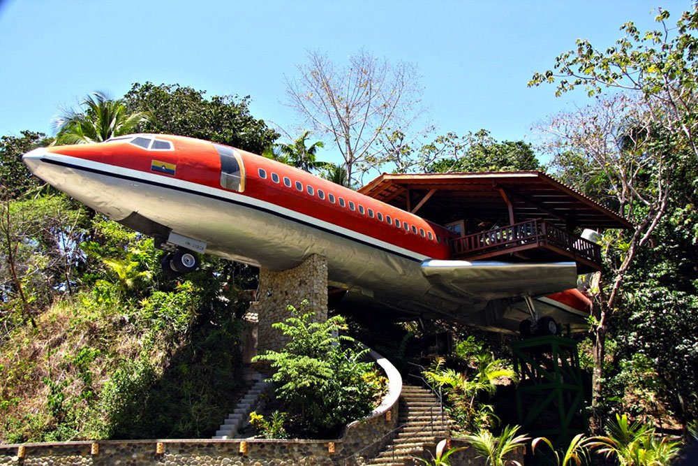 Boeing 727 in ein Luxushotel verwandelt 1