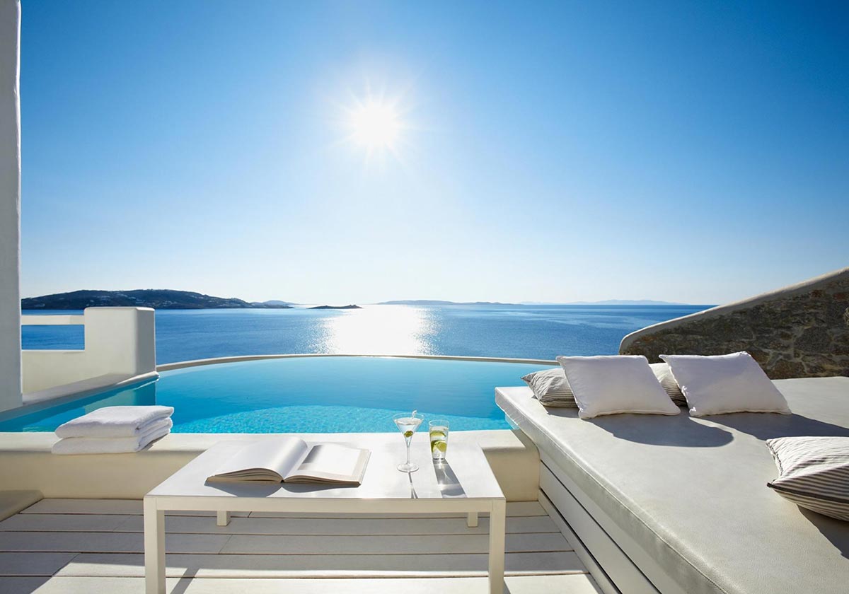 The luxurious Cavo Tagoo in Mykonos 1