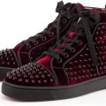 Louis Orlato Spikes Velvet von Christian Louboutin