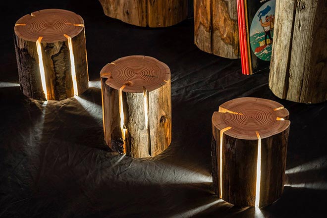 Cracked Stump Lamp x Duncan Meerding 2