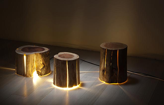 Cracked Stump Lamp x Duncan Meerding 7