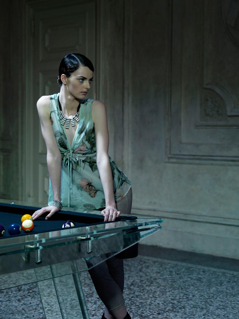 Crystal Pool Table Filotto von Calma e Gesso 3