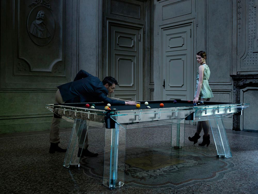 Crystal Pool Table Filotto von Calma e Gesso 1