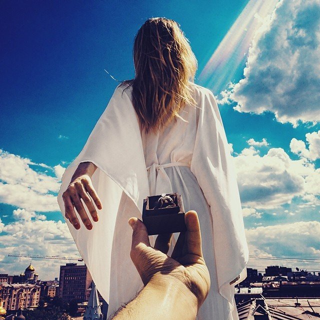 #FollowMeTo Murad Osmann finally got married 1