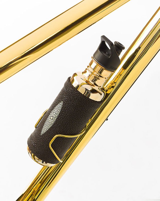 Goldenes Mountain-Bike von The House of Solid Gold and Veloworx Bicycles 6