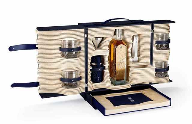 Johnnie Walker und Alfred Dunhill: Limited Edition Trunk 1