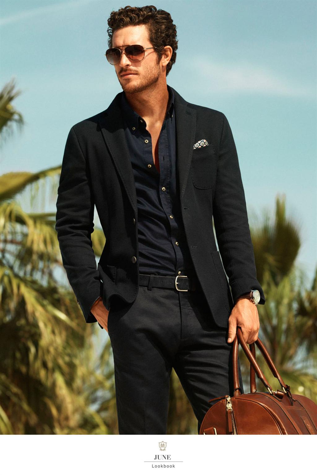 Justice Joslin for Massimo Dutti June 2014 Lookbook 7