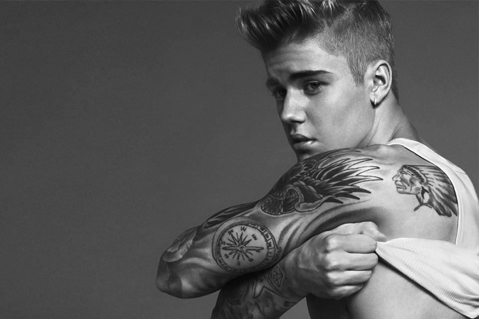 Justin Bieber & Lara Stone in Calvin Klein’s Spring 2015 Campaign 3