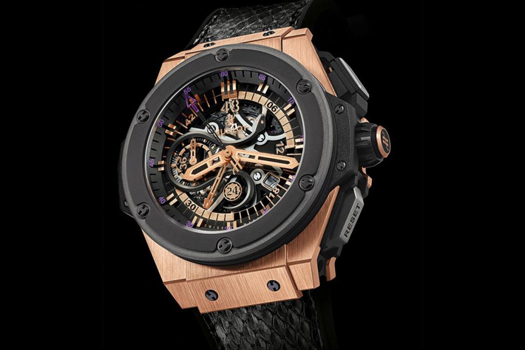 Kobe Bryant präsentiert seine eigene Hublot King Power Black Mamba 1