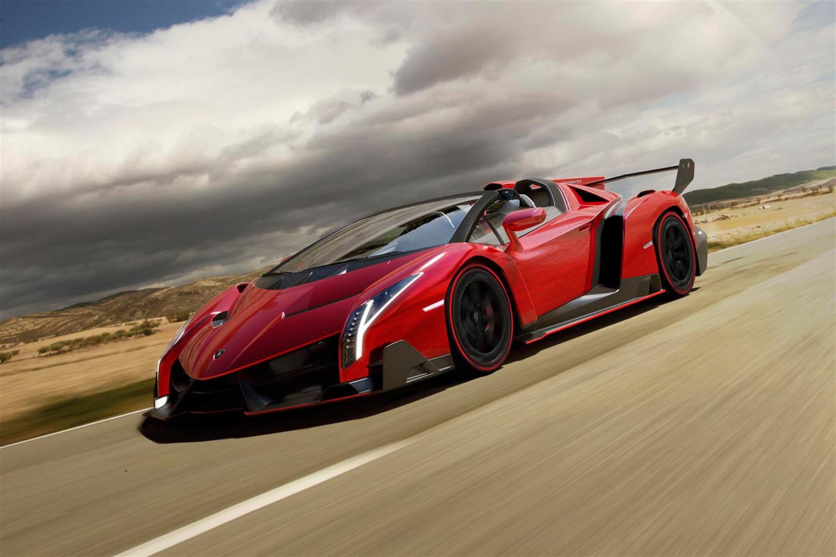 The $5.3 Million Car: Lamborghini Veneno Roadster 1