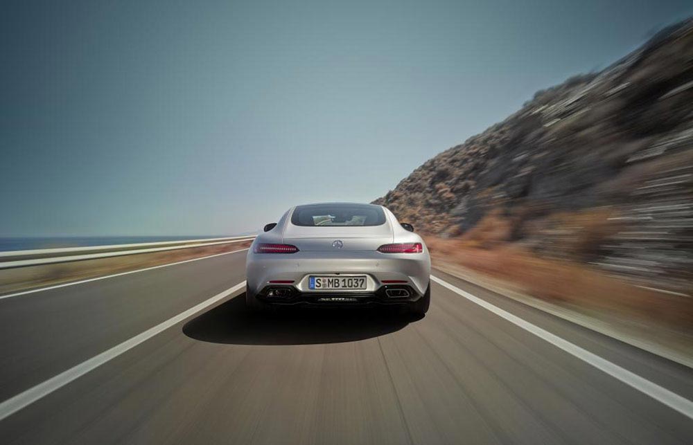 The Mercedes-AMG GT Designo Iridium Silver Magno 6