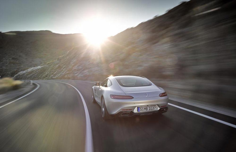 The Mercedes-AMG GT Designo Iridium Silver Magno 8
