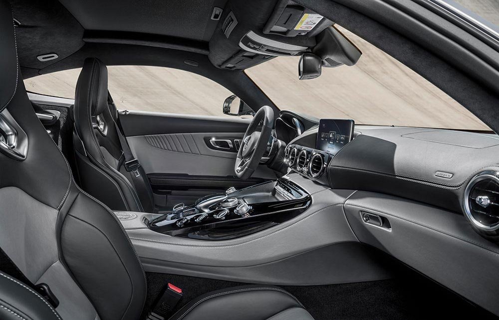 The Mercedes-AMG GT Designo Iridium Silver Magno 11