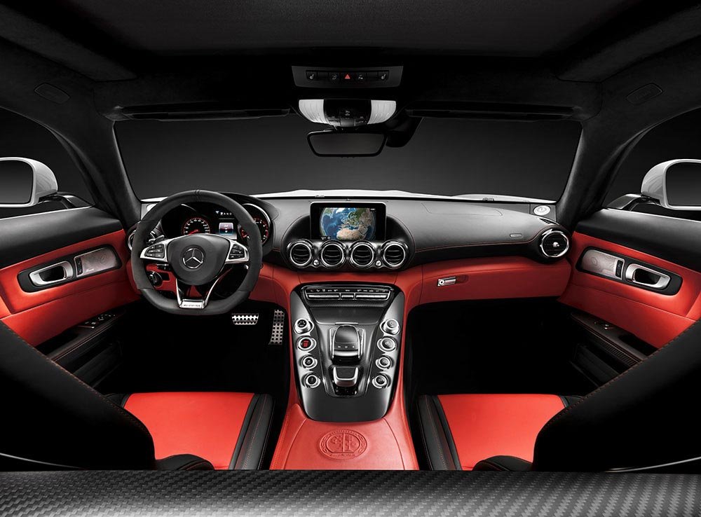 Schöne Proportionen: Der Mercedes-AMG GT x Fire Opal 15