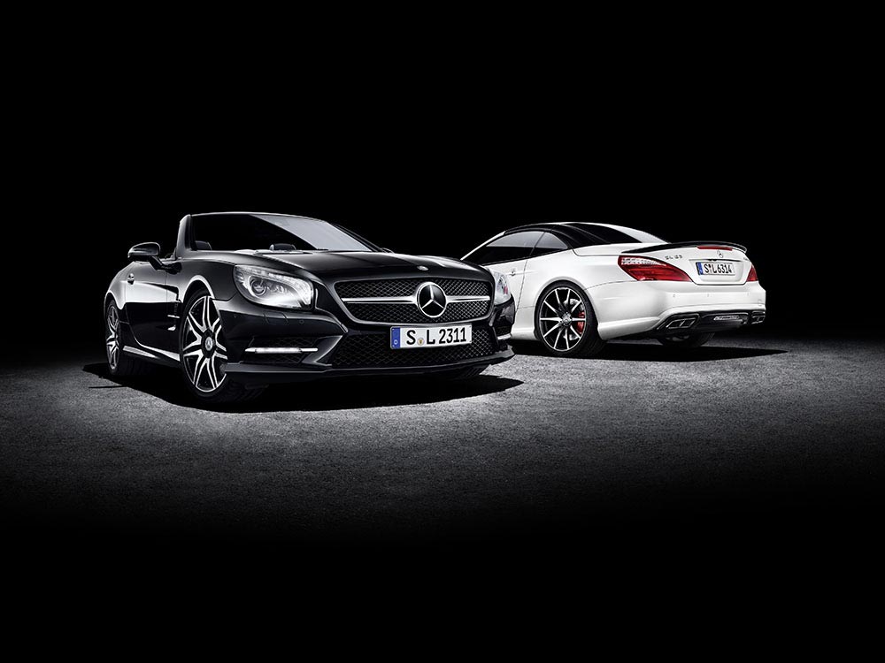 Neuer Mercedes-Benz SL 2LOOK und SLK CarbonLOOK Edition 1