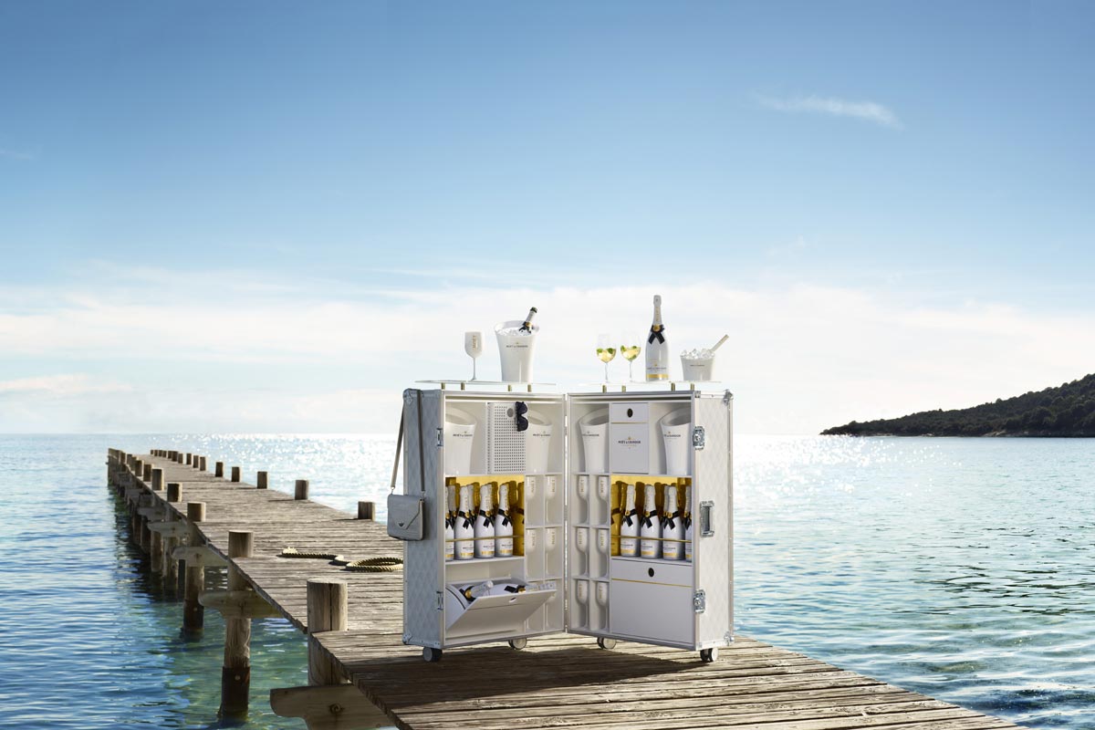Moët & Chandon Ice Impérial Summer Escape Trunk 2
