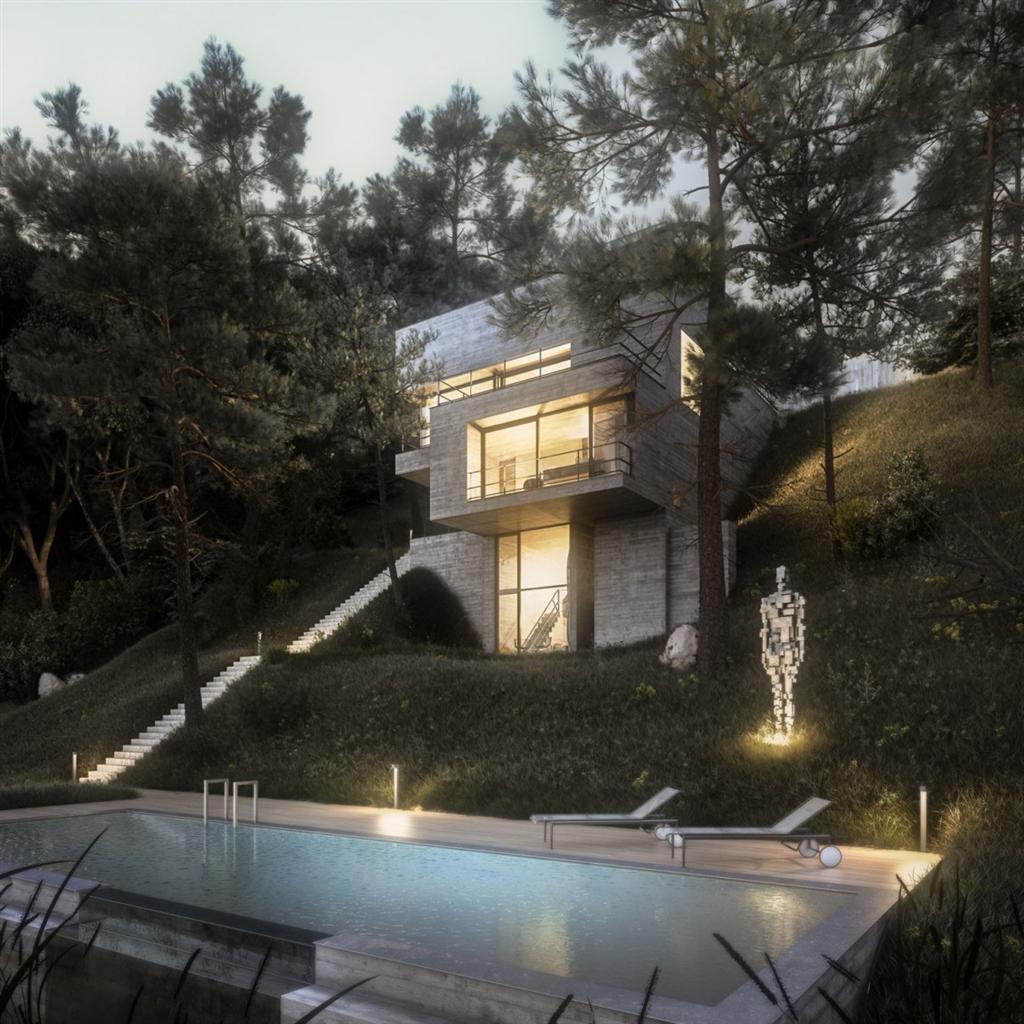 Beautiful House in Nature by Design Raum 11