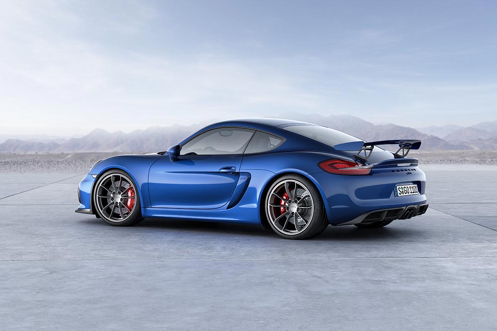 Der brandneue Porsche Cayman GT4 4