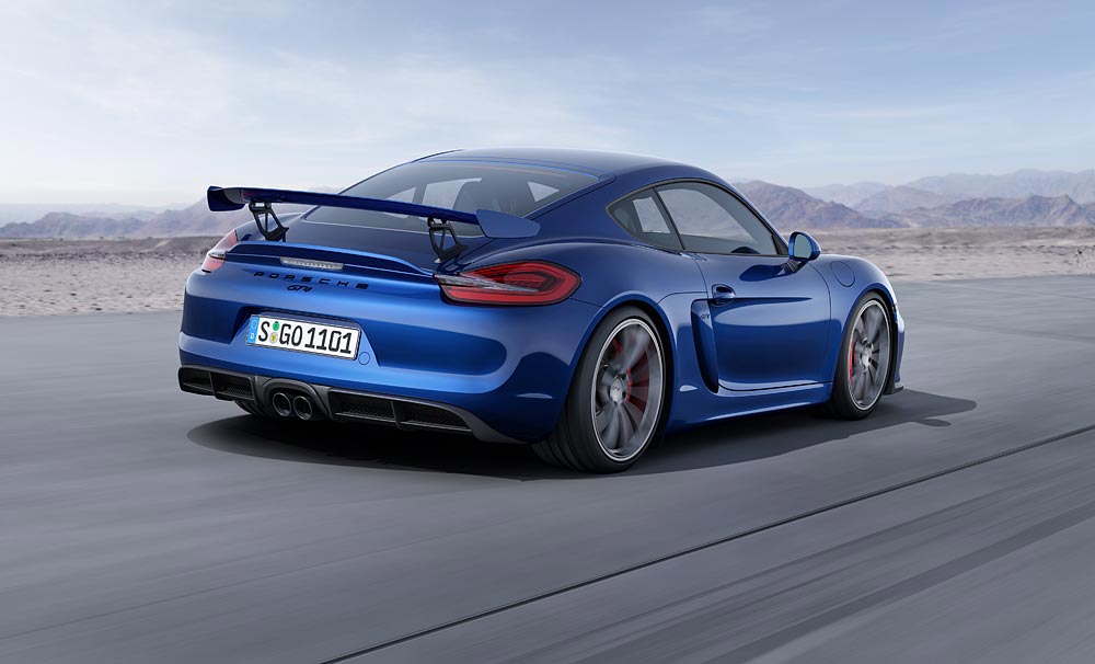 Der brandneue Porsche Cayman GT4 6