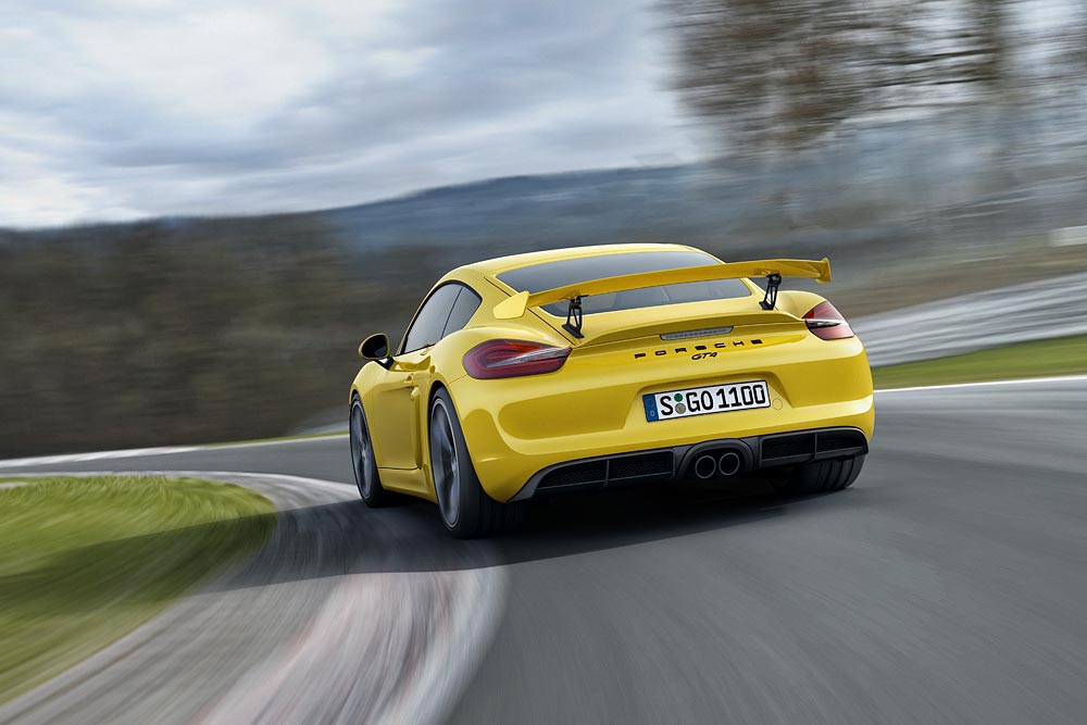 Der brandneue Porsche Cayman GT4 11