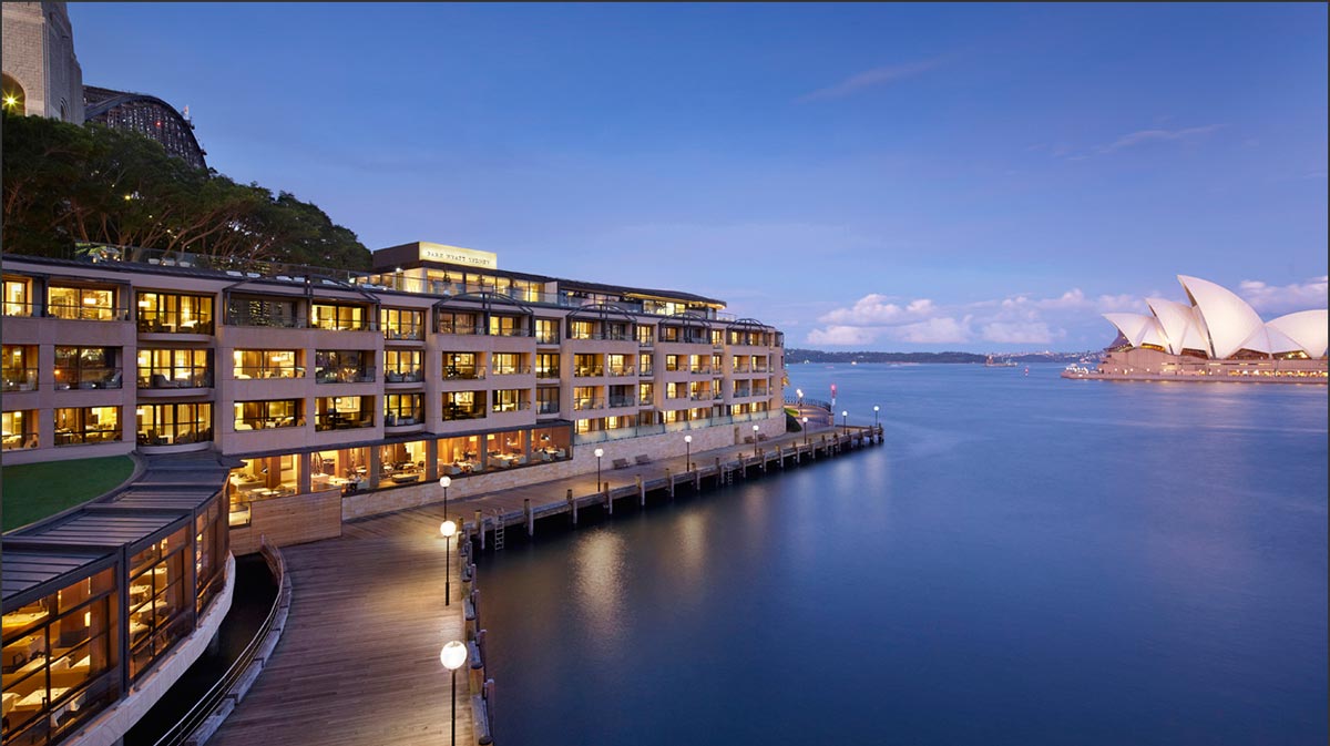 On the world’s most beautiful Harbour: The Park Hyatt in Sydney 1