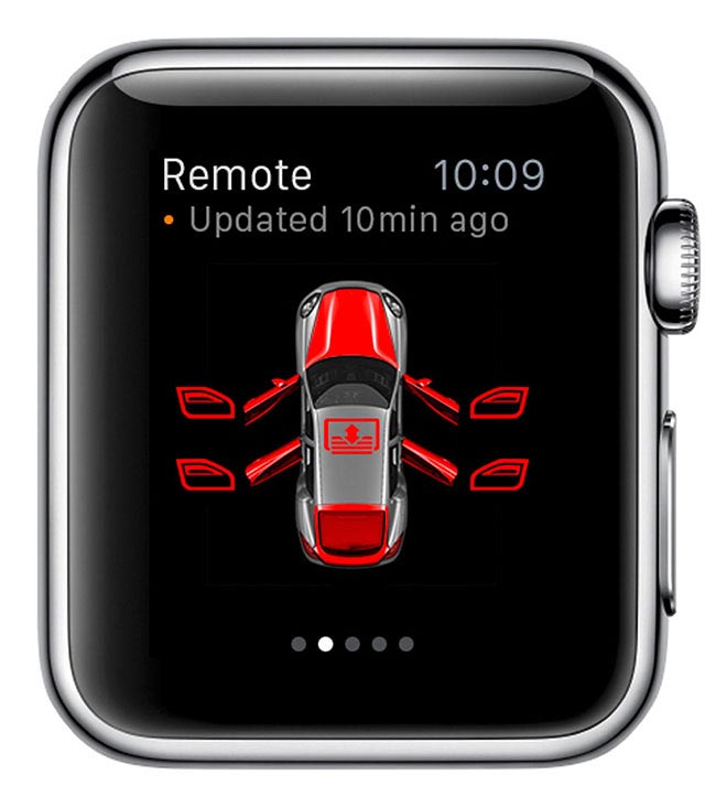 Porsche Car Connect for Apple Watch 3