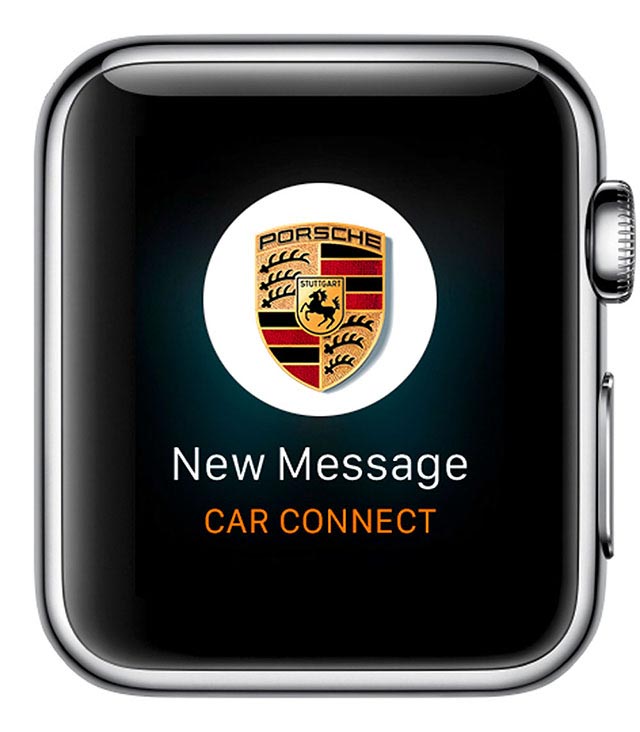 Porsche Car Connect for Apple Watch 4