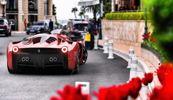 Ferrari 458 based project by Ugur Sahin 6