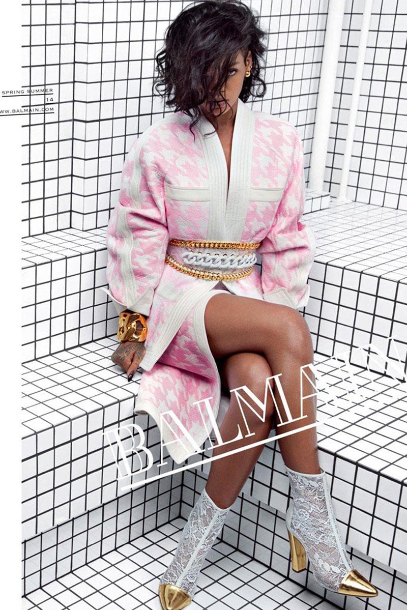 Rihanna Unveiled As The New Face of Balmain 3