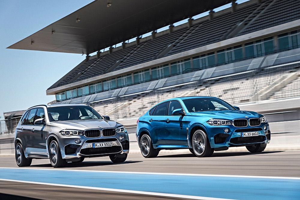 The new BMW X5 M and new BMW X6 M 2