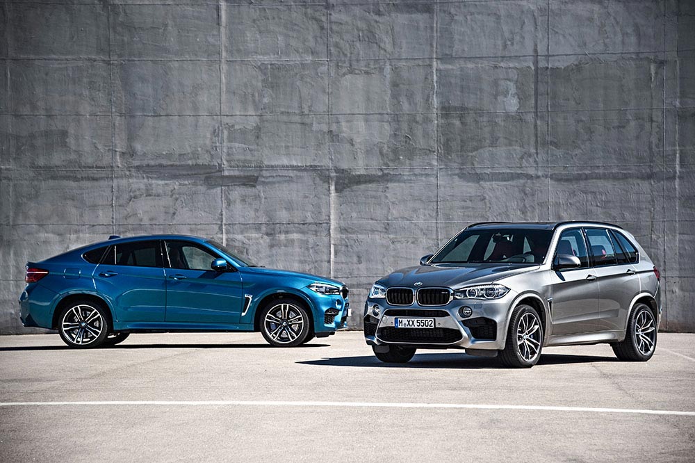 The new BMW X5 M and new BMW X6 M 4