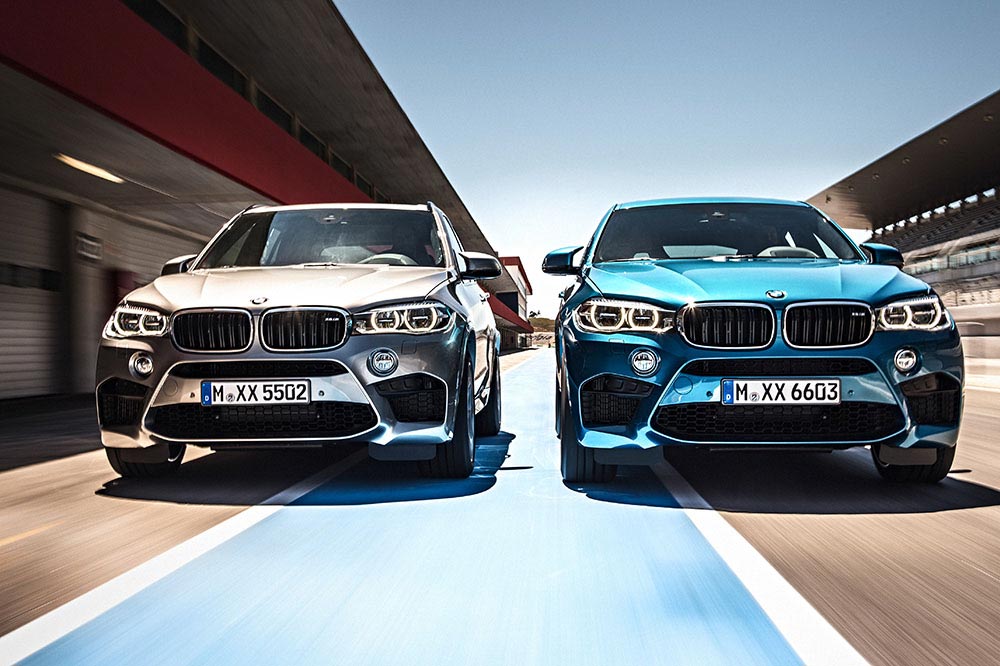 The new BMW X5 M and new BMW X6 M 1