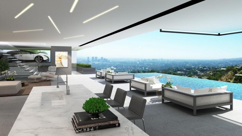 Zwei moderne Anwesen am Sunset Plaza Drive in Los Angeles 2