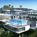 Two Contemporary Mansions on Sunset Plaza Drive in LA