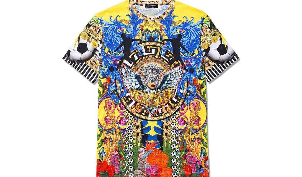 Versace Loves Brazil x 2014 World Cup Shirt