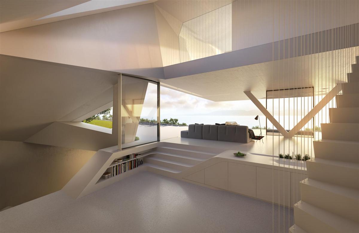 Futuristic: Villa F by Hornung & Jacobi Architecture 7