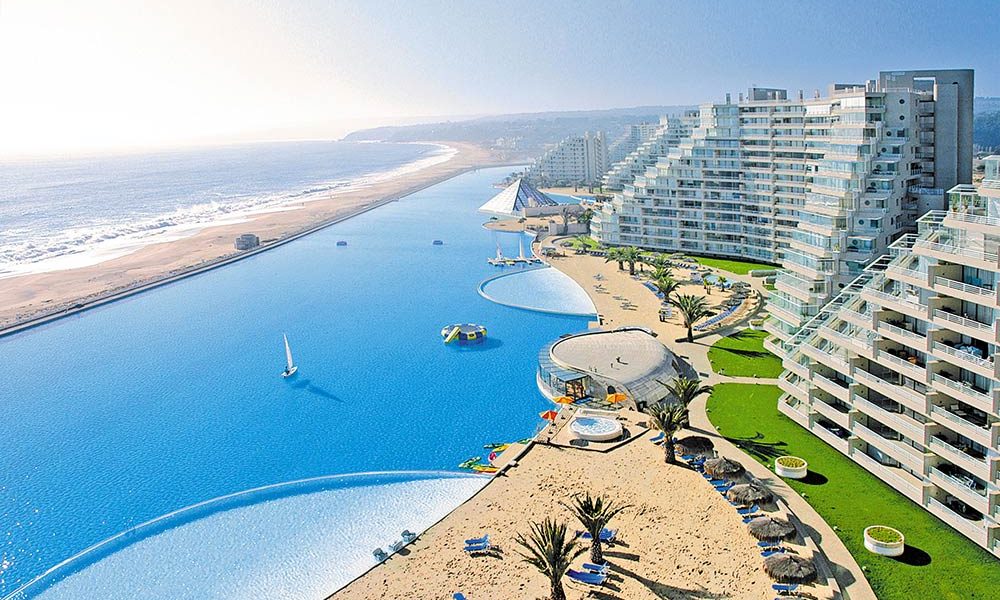 Der weltweit größte Pool x San Alfonso De Mar Resort