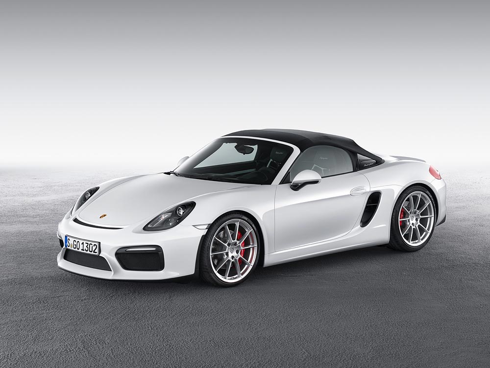 Weltpremiere des neuen Porsche Boxster Spyder 8