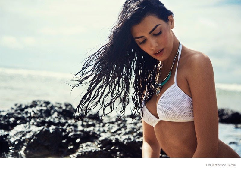 Ingrid Villas Boas Face of Eve Swimwear 2015 Campaign 2