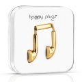 18-Carat Gold Earphones: Happy Plugs