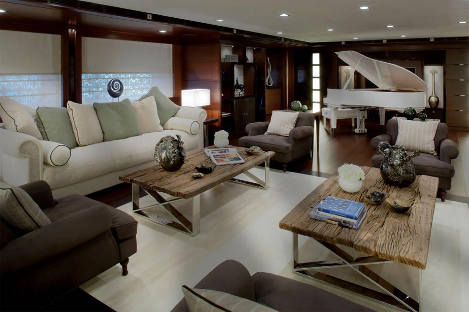 This MegaYacht by CRN Is The World’s First Floating Garage 18